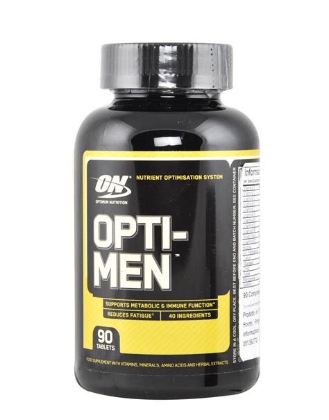Opti-Men por OPTIMUM NUTRITION (90 comprimidos)