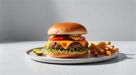 Classic Burger and Fries Recipe | ReallyEats