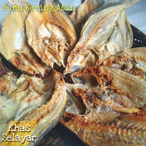 Jual Ikan Kering Sunu Kerapu Asin Khas Selayar Kg Shopee Indonesia