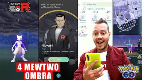 Ho Catturato 4 MEWTWO OMBRA Ecco Come Ho Fatto Pokémon GO YouTube