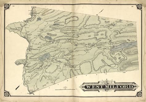 1877 Map of West Milford Township Passaic County New Jersey | Etsy