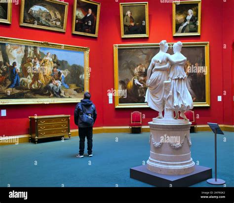 Scottish National Gallery interior Stock Photo - Alamy