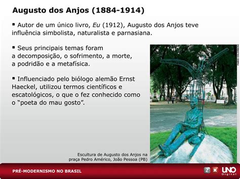 Augusto Dos Anjos Pré Modernismo - PPT - PRÉ-MODERNISMO NO BRASIL PowerPoint Presentation, free download ...