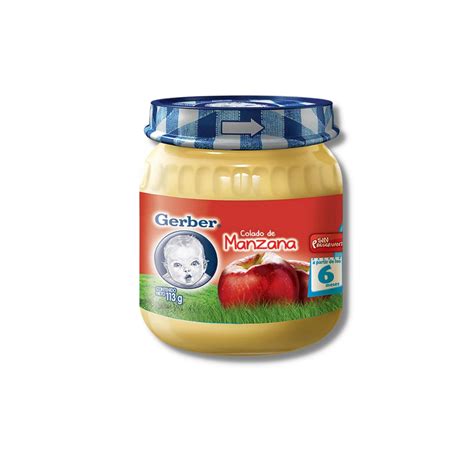 Compota Gerber Manzana Paso 2 113gr Fortaleza Super