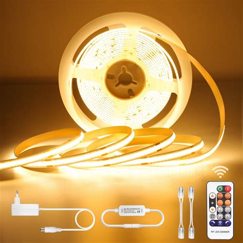 Lepro LED Strip 5M Warmweiss 3000K Dimmbar LED Streifen Warmweiß 300