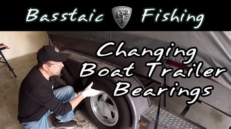 Changing Boat Trailer Bearings Youtube