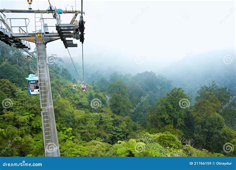 Skyway Gondola in Genting Highland Editorial Stock Image - Image of ...