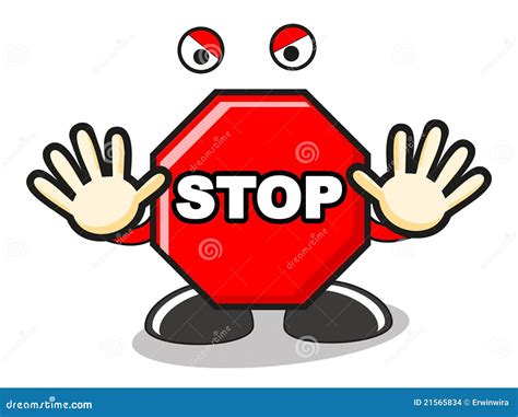 stop stock illustration illustration  restricted clip
