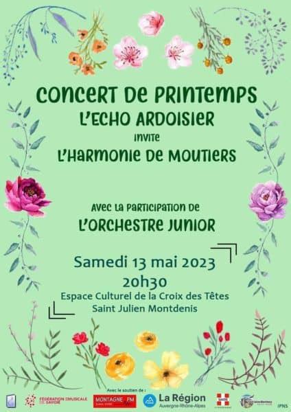 Concert De Printemps Mairie De Saint Julien De Montdenis