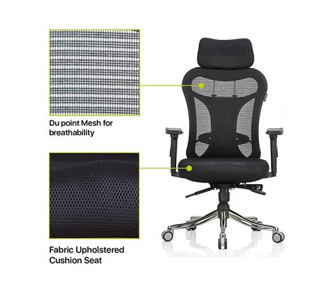 Buy Teal Optimus High Back Office Chair (Black) Online in India at Best ...