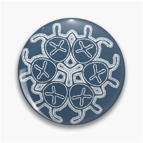 Taino Turtle Symbol Mandala Pin By Solunagua Symbols Taino Art