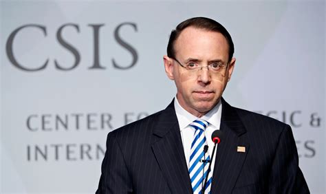 As Debate Over Mueller Report Rages Rosenstein Says Justice Dept