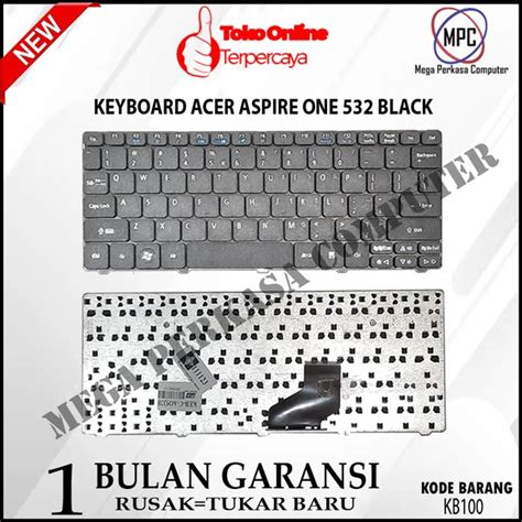 Jual Keyboard Acer Aspire One Ao532h D255 D257 Ao255 Ao257 D260 D270