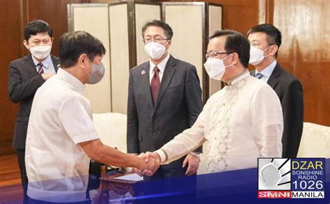 Chinese Ambassador To The Philippines Huang Xilian Nag Courtesy Call