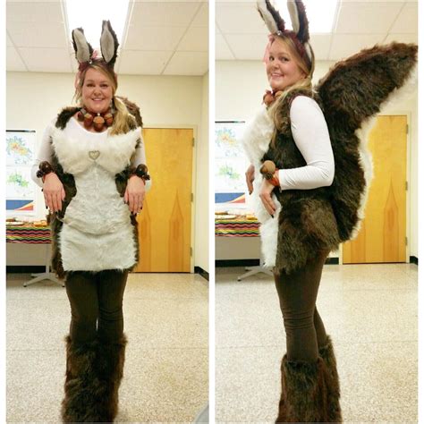 Squirrel costume Fall Halloween, Halloween Costumes, Squirrel Costume ...