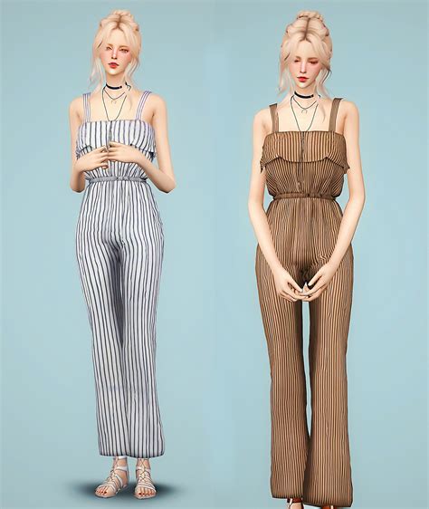 Sims Cc S The Best F Hyeri Jumpsuit By Meeyou World