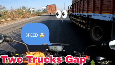 Apache 160 Top Speed Dono Truck Ke Bich Me Se Chale Gaye YouTube