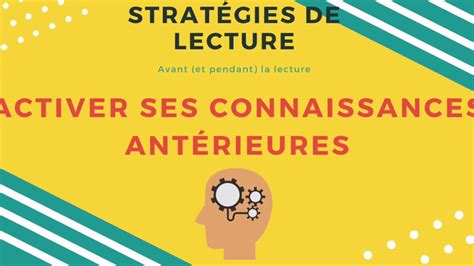 Strat Gie De Lecture Activer Ses Connaissances Ant Rieures Youtube