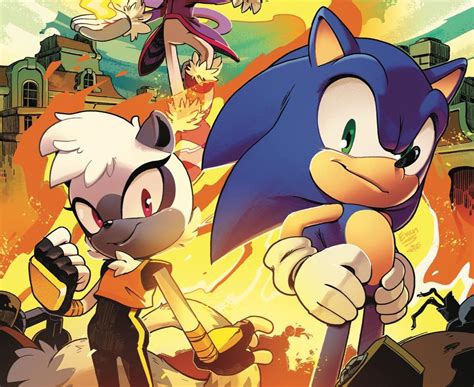 Sonic the Hedgehog #4 (April 2018) Art by Evan Stanley. Colored by Matt Herms. : r/SonAngle