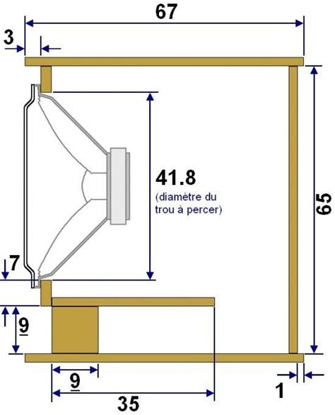 Plan De Realisation De Caisson De Basse Cm Caisson De Basse