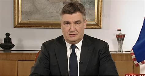 Milanović Upravo Podnio Zahtjev Za Izvanredno Zasjedanje Hrvatskog