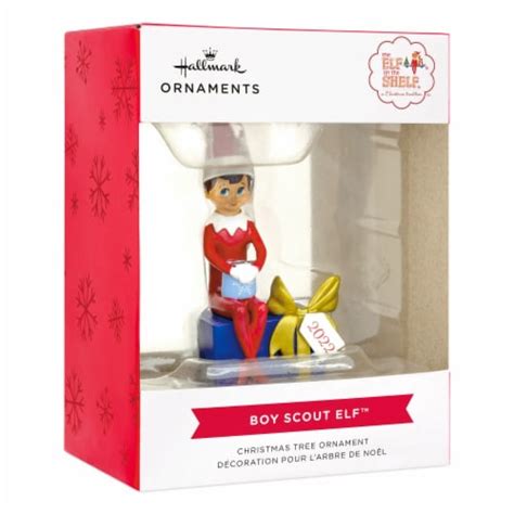 Hallmark Elf On The Shelf Boy Scout Elf Christmas Ornament Ct