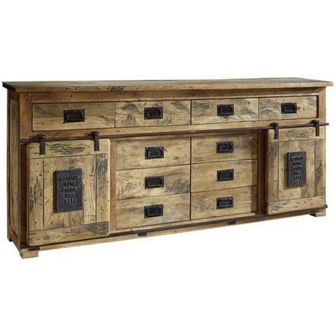 SIDEBOARD Mangoholz massiv Gebrauchsspuren Naturfarben von XXXLutz für