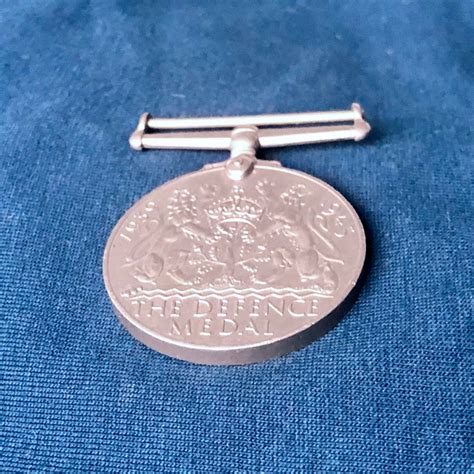 George Vi Defence Medal 1939 1945 Etsy