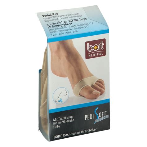 Bort Pedisoft Texline Vorfu Pad Gr L St Shop Apotheke