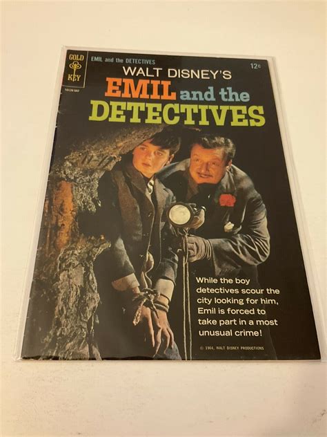 Walt Disneys Emil And The Detectives Fn Fine 6 0 Gold Key Comic Books