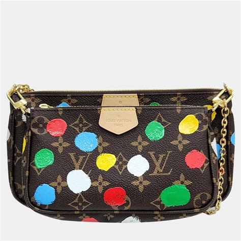 Louis Vuitton X Yayoi Kusama Monogram Multi Pochette Accessoires Bag