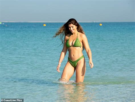 Amy Willerton Puts On A Jaw Dropping Display In Skimpy Olive Green