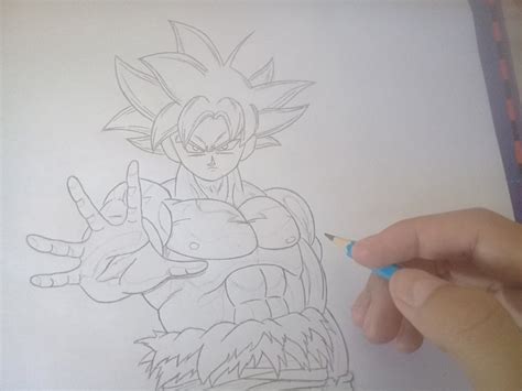 30 Arriba Para Imagenes Para Dibujar A Lapiz De Goku Ultra Instinto