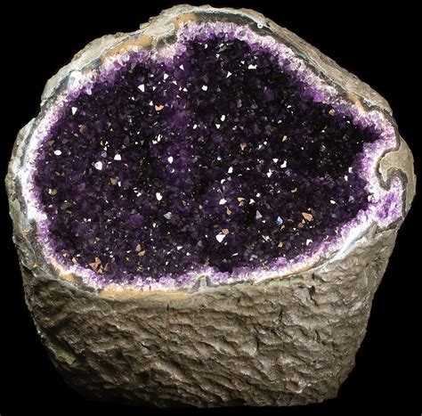 101 Deep Purple Amethyst Geode Top Grade For Sale 31203