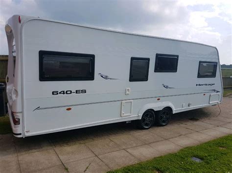 2007 Fleetwood Heritage 640 Es Twin Axle Fixed Bed Caravan In