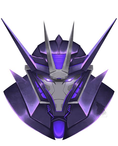 Transformers Prime Soundwave Face