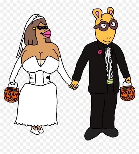 Arthur And Francine As A Wedding Couple In Clip Ar - Arthur And Francine Wedding, HD Png ...