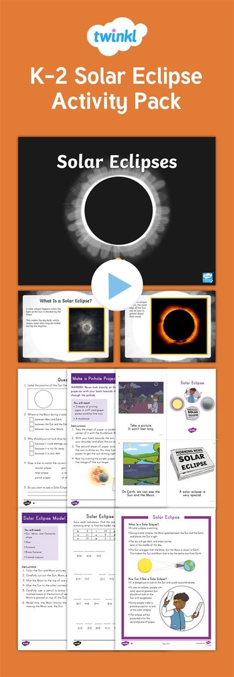 Solar Eclipse Activity For Third Graders Easy And Fun Craft To