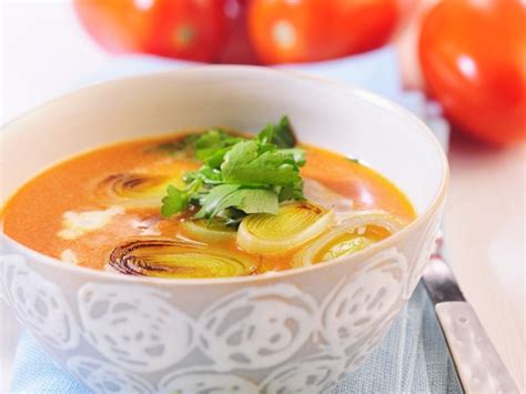 Tomato Leek Soup Recipe Eat Smarter Usa