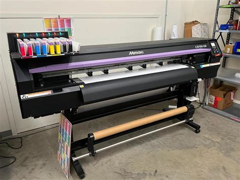 Machines Used Mimaki Cjv Wide Format Print Cut System With