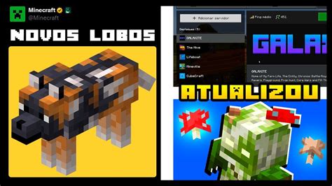 Atualizou Novos Lobos E Mais Novidades Chegaram Na Bedrock Minecraft