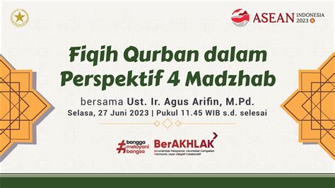 Live Ceramah Keagamaan Islam Fiqih Qurban Dalam Perspektif 4 Madzhab