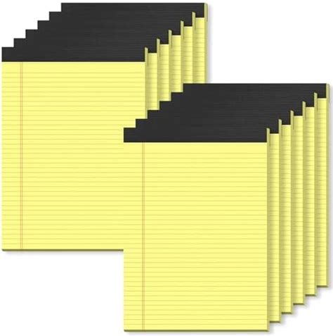 Amazon Yellow Legal Pads X College Ruled Pack Yellow