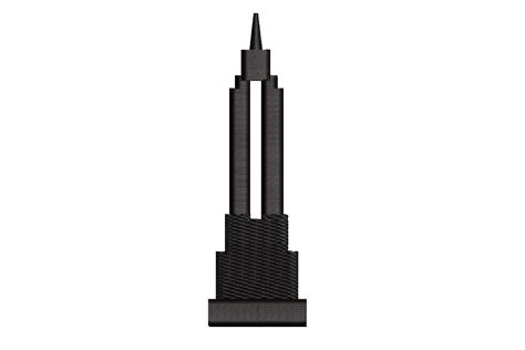 Empire State Building Silhouette · Creative Fabrica