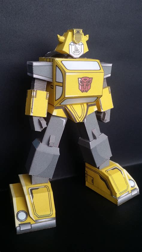 Bumblebee G1 Papercraft By Guillermomate On Deviantart