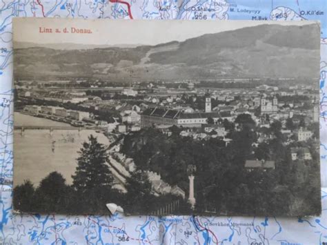 LINZ AN DER Donau Foto Österreich Postkarte Ansichtskarte 3794 EUR 2 50