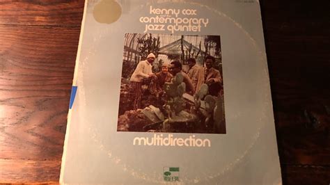 KENNY COX The Contemporary Jazz Quintet Multidirection AVANTGARDE