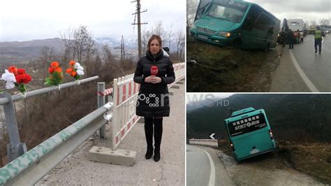 Autobusi Del Nga Rruga N Aksin Elbasan Librazhd Shmanget Tragjedia Te