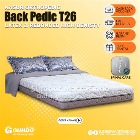 Guhdo Kasur Orthopedic Latex Rebonded D Back Pedic X X