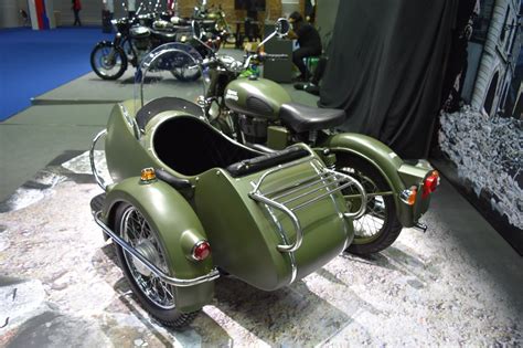 Royal Enfield Classic 500 Sidecar At Bims 2017 Rear Three Quarter